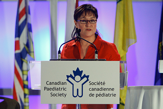 Minister Aglukkaq launched a  public education campaign designed to increase immunization among children under two at the annual conference of the Canadian Pediatric Society in Ottawa